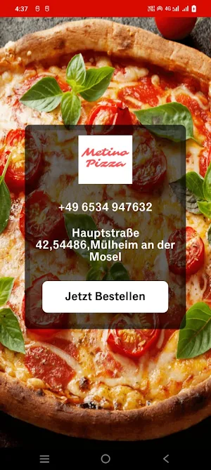 Metino Pizza Mosel Screenshot 0
