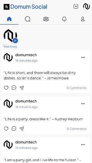 Domum Social Screenshot 0