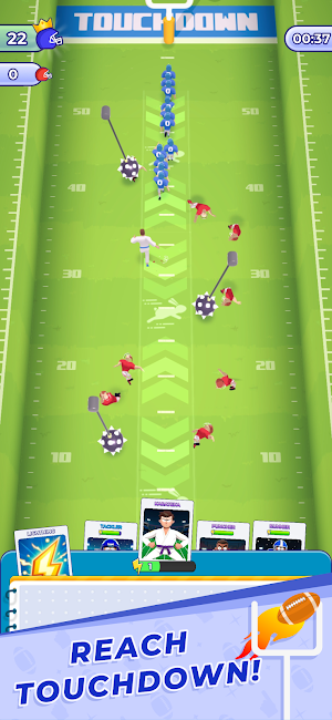 Draw Hit:Crazy Football League Screenshot 2