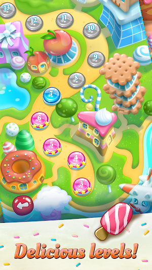 Nyan Cat: Candy Match Screenshot 1