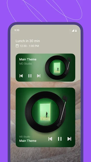 MD Vinyl - Music Widget Screenshot 2