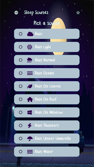 Relaxing Sounds For Sleeping Screenshot 2