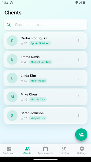 NutriDesk Screenshot 1
