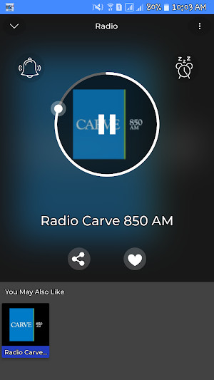 Carve 850 AM Radio Carve 850 Screenshot 3