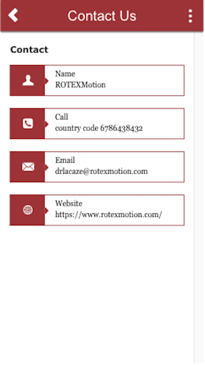 ROTEXMotion Screenshot 1