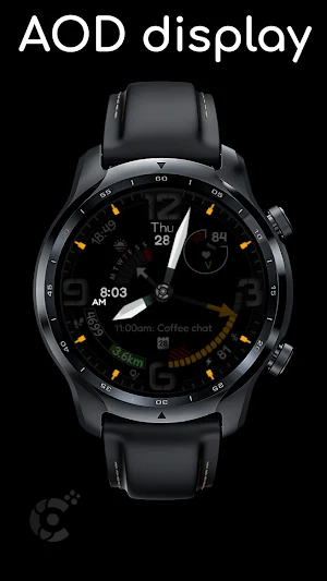 Analog Watch Face CUE177 Screenshot 2