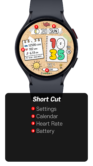 SamWatch Doddle Weather 4 Screenshot 2