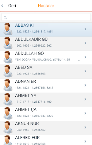 BizmedX Mobil HBYS Screenshot 1