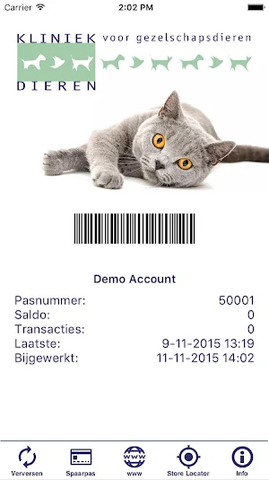 Kliniek voor Gezelschapsdieren Screenshot 0