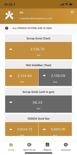 GoldPro Screenshot 1