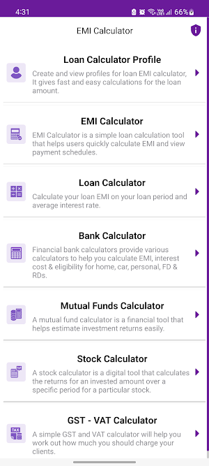 CashLoan- EMI Loan Calculators Screenshot 1