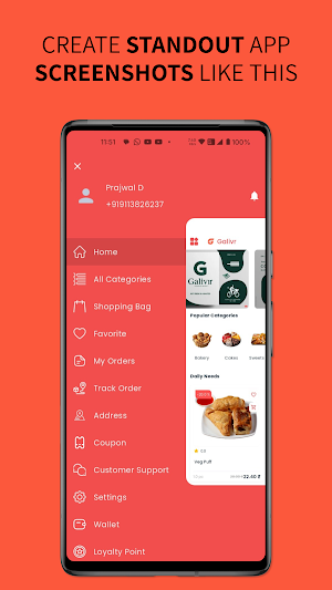 Galivr | Get Fresh in Minutes Screenshot 2