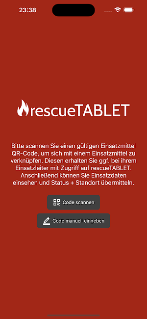 rescueTABLET Einsatzmittel Screenshot 3