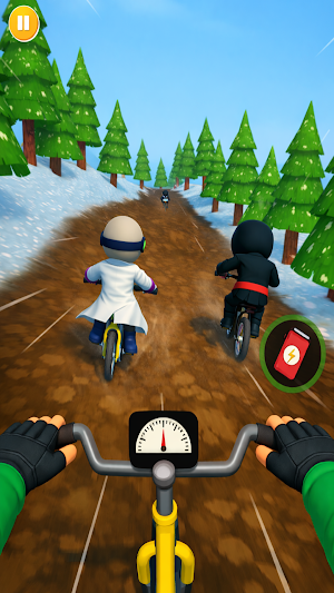 BMX Stunt Cycle - Extreme Race Screenshot 0