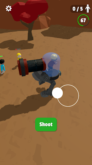 Human Bullet Gun Screenshot 0