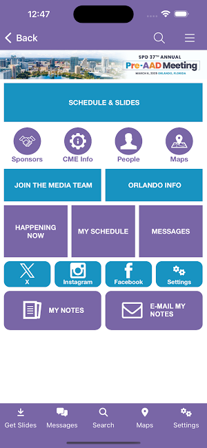 SPD Events Screenshot 1