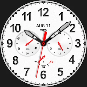 Casual White Watch Face Screenshot 3