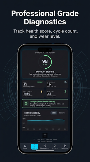 Battery Health : Charge Cycle Screenshot 2