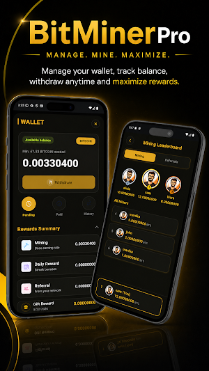 BitMinerPro Screenshot 3