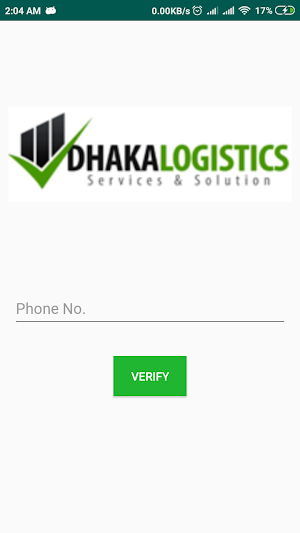 Dhaka Logistics Service Screenshot 0