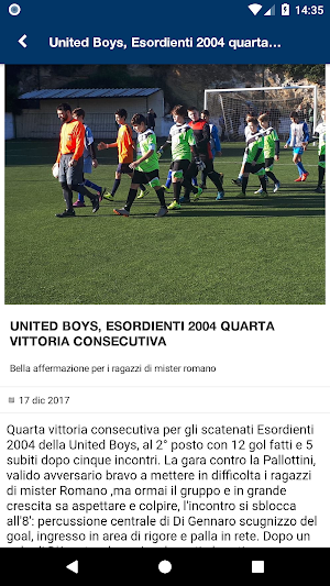 SCUOLA CALCIO UNITED BOYS Screenshot 2