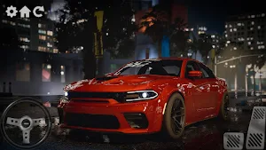 Speed Dodge Charger Parking Screenshot 0