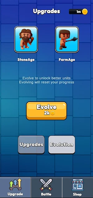 Warrior Evolution Screenshot 1