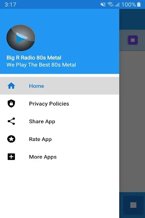 Big R Radio 80s Metal App Screenshot 1