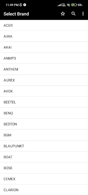 Home Theatre Remotes Screenshot 0