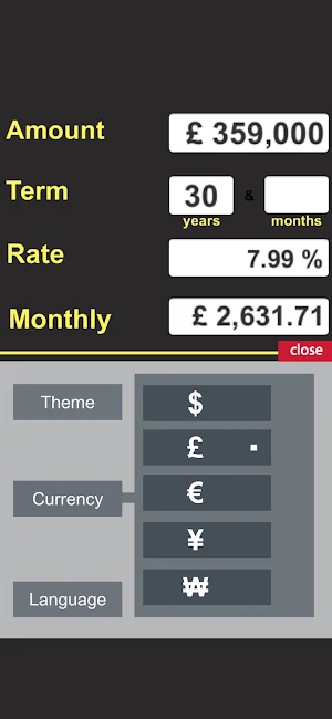 Loan Calculator 2.0 Screenshot 1