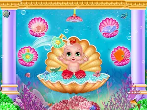 Little Mermaid Baby Care Ocean World Screenshot 3