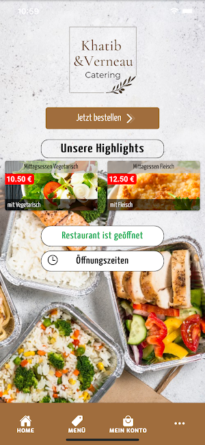 Khatib & Verneau Catering Screenshot 0