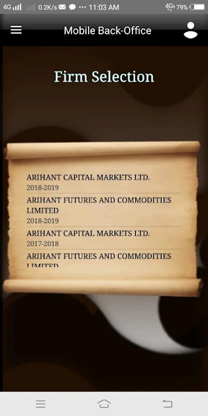 Arihant Backoffice Screenshot 2