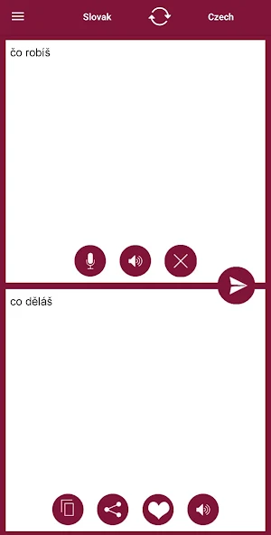 Slovak - Czech Translator Screenshot 0