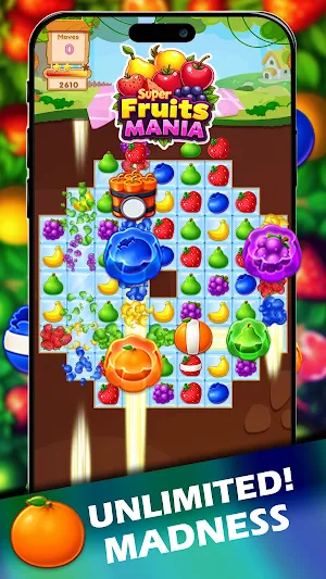Super Fruits Mania: Match 3 Screenshot 1