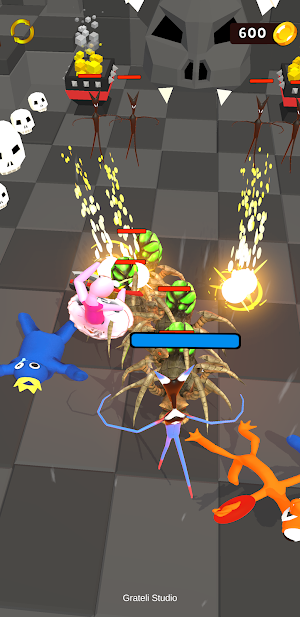 Merge Monster Blue Evolution Screenshot 3