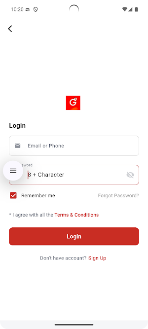 Gofadis User Screenshot 0