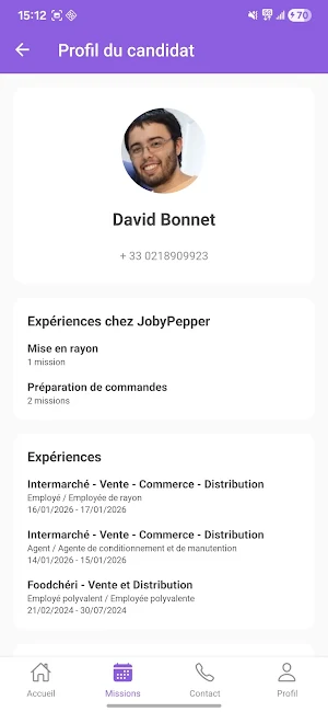 JobyPepper Entreprise Screenshot 2