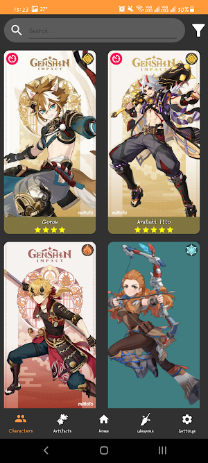 Genshin Spirit : Unofficial Screenshot 1