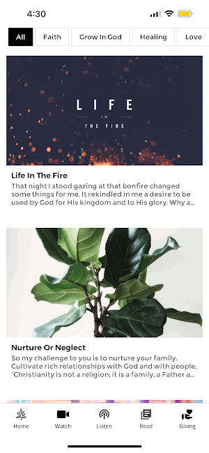 The Legacy Church App Screenshot 2