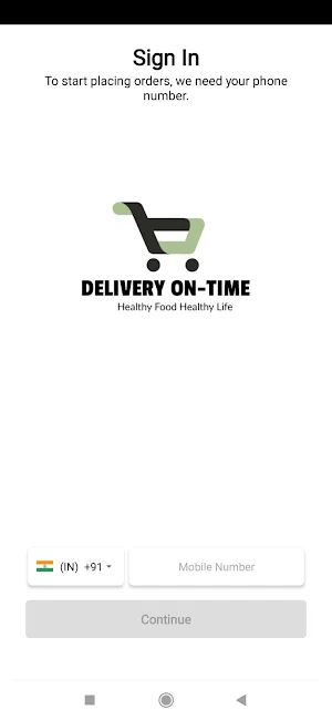 Delivery On-Time Screenshot 1