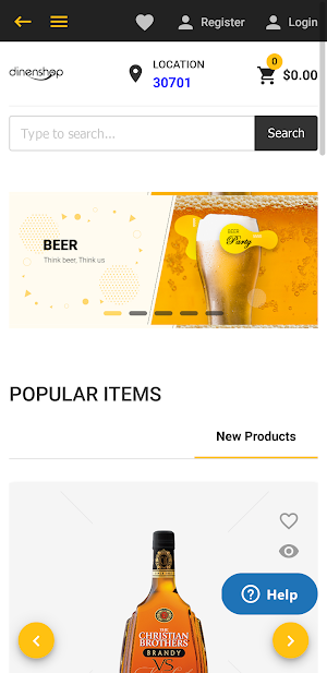 DinenShop Screenshot 0