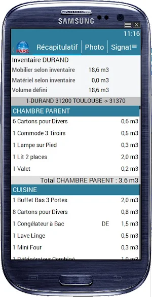 PARC Mobility Screenshot 3