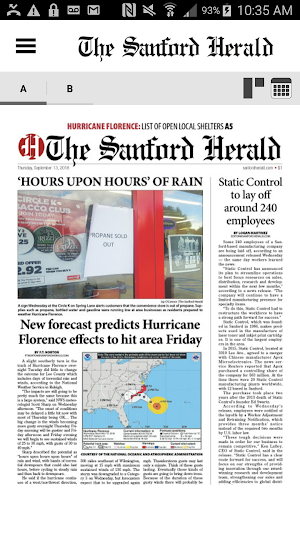 The Sanford Herald Screenshot 2