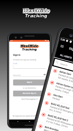 WestWide Tracking Screenshot 0