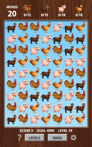 Farm Animal Match Up Game Fun Screenshot 1