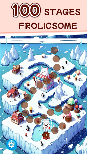 Polar Bear HotSweets Match3 Screenshot 2