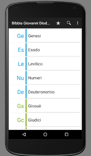 Italian Giovanni Diodati Bible (IGD) Screenshot 1
