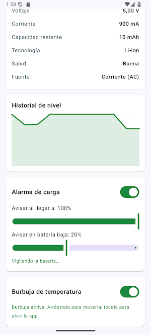 Battery Health and Analyzer Screenshot 1