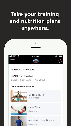 CAC Chicago Athletic Clubs Screenshot 2